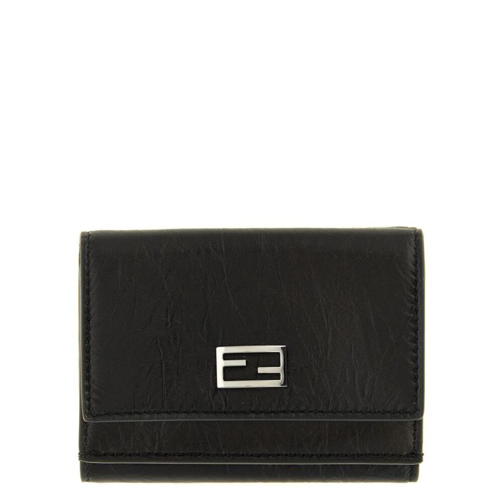 Fendi Black Calfskin Women's Cardholder